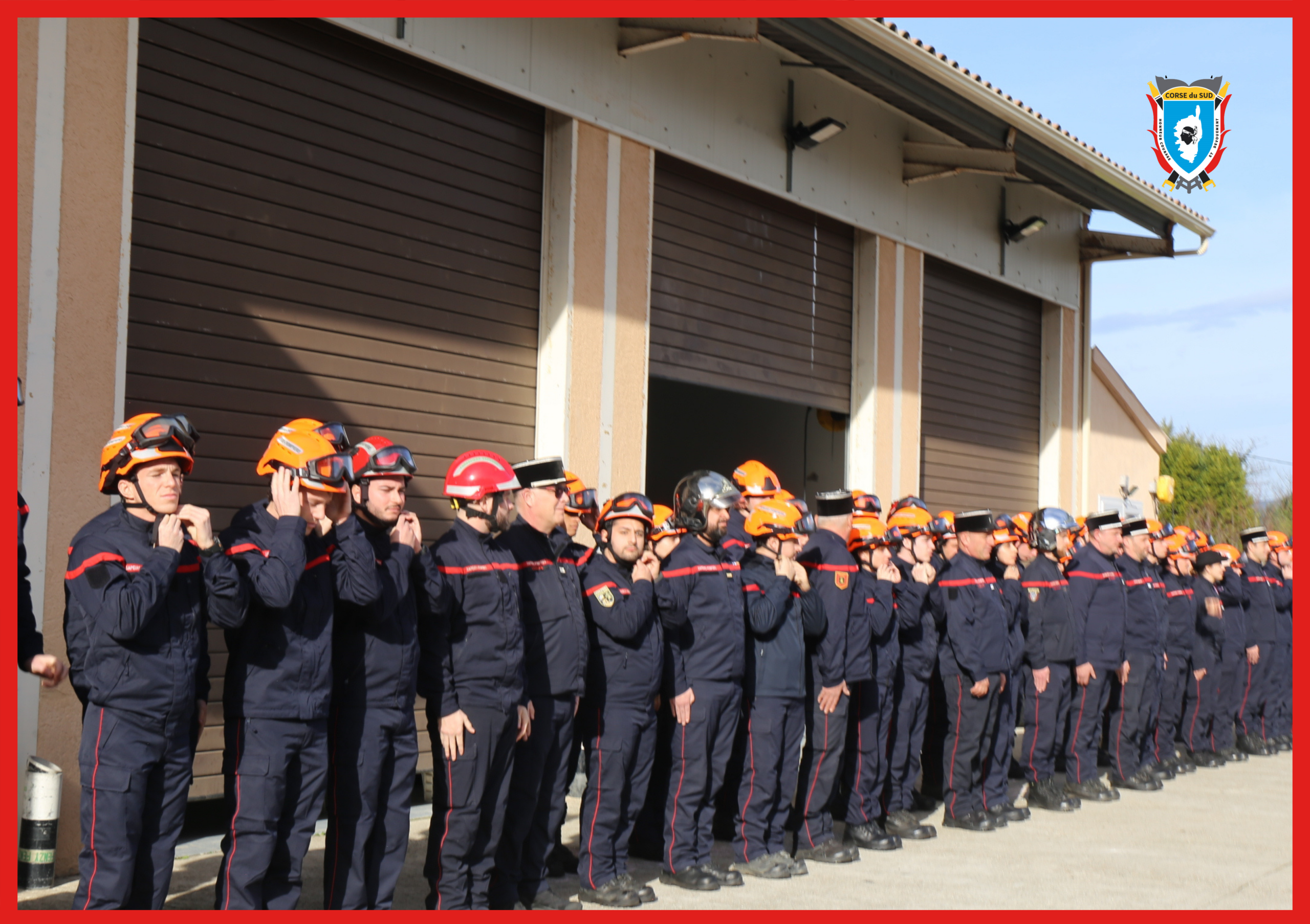 Petreto-Bicchisano : Une première cérémonie d’incorporation pour une centaine de nouveaux sapeurs-pompiers volontaires quinquennaux